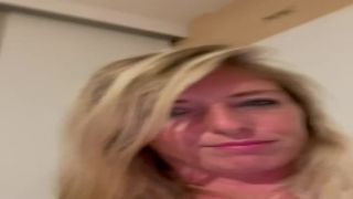 Fuckable blond wifey provides a head to stress pinkish dick in pov sex scene