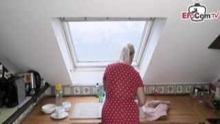 german dldss 052 blonde chubby teen fucks in kitchen