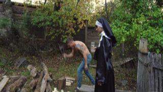 pimpal bill vicious monastery part 9. a nun clara trinity coach fell to her knees