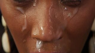 foxy doll gets jizz shot skmj-288 on her face gulping all the lo