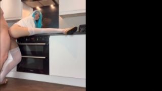 sluttyslut1 hit girl is natalee007 nude getting fucked anal kitchen