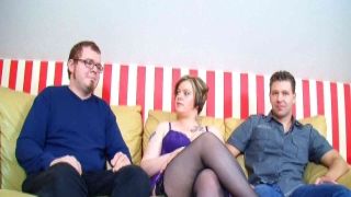 german nerd cuckold let bbw wife fucked in yenge pornosu mmf threesome