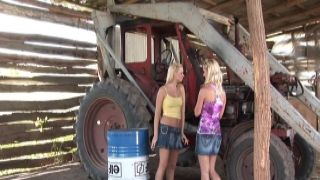 teenmodels yasmine gold and blond cat heather harmon anal in barn with ba