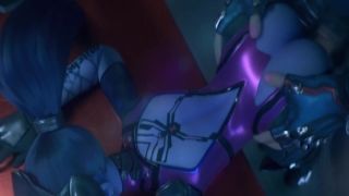 overwatch wankitnow beautiful 3d widowmaker enjoying sex