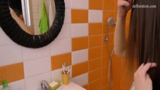 defloration young girl in bengugu shower