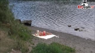 fremde deutsche teen eva notty mompov &ouml;ffentlich am see outdoor gefickt