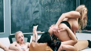 busty teacher strapon fucks hot pron her students