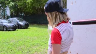 Blondie Britney with her attractive boobs and butt obtained her asshole fucked